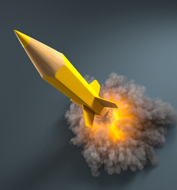 Pencil-Rocket